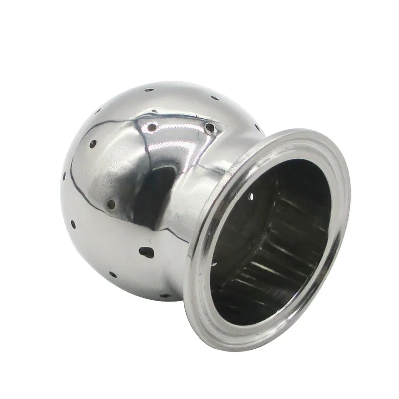 2 ''стационарный резервуар CIP для очистки с шариком три зажима 304 нержавеющая