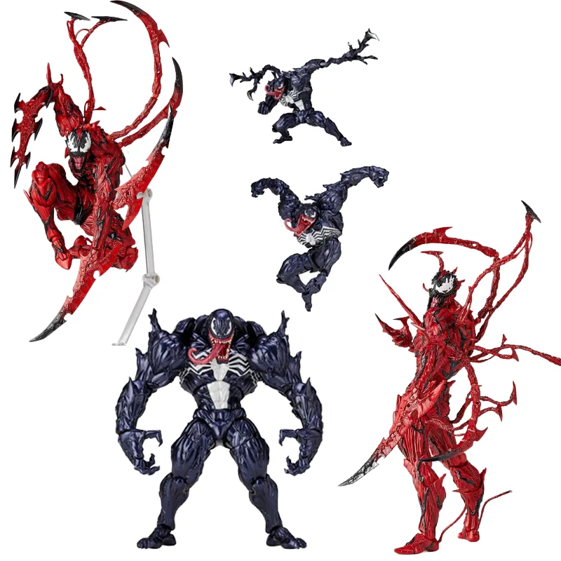 

Экшн-фигурка из фильма «Веном Диснея», сменные детали «Пусть там будет карнидж», статуэтка, декоративная игрушка, Коллекционная модель, под...