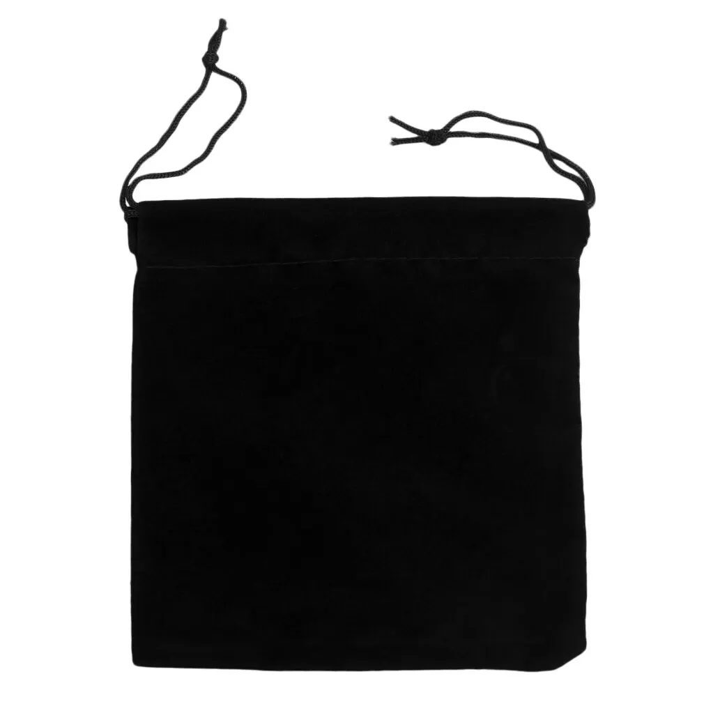 

20pcs 5x7cm Velvet Gifts Bag For Rings Necklace Bracelet Jewelry Holder bags gift pouches Black Red Color