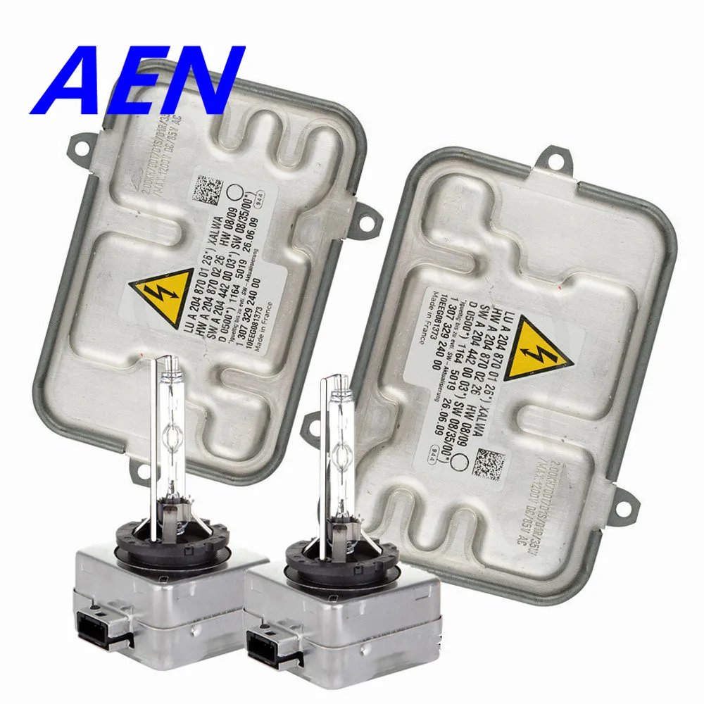 Оригинал Б/у 1K0941329 A2048700126 ксеноновый балласт HID блок управления ECU 130732924000 для Mercedes C