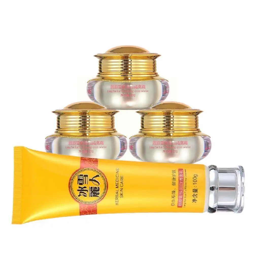Whitening Cream Bingxueliren Liangyanxue Herbal Medcine Care Set Skin Magic Tender Cream Freckle Whitening Moisturizing Spe E8G4