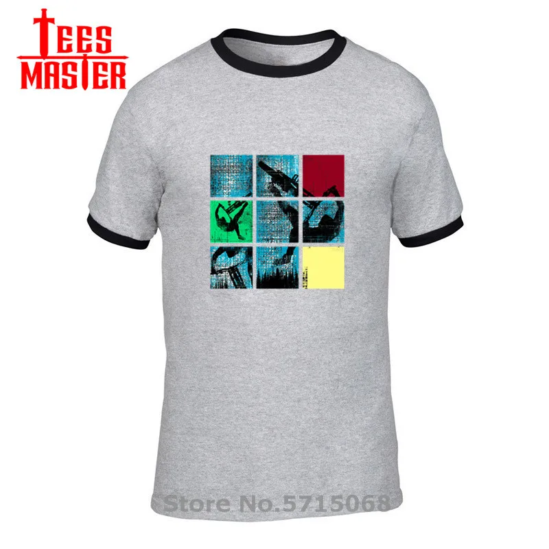 Футболка мужская с коротким рукавом винтажная тенниска для езды на горном