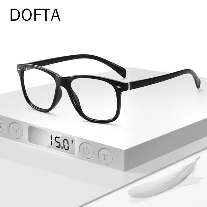 

DOFTA Anti Blue Light Computer Glasses Women Retro Glasses Frame Men Myopia Optical Prescription Eyeglasses Frames 5666