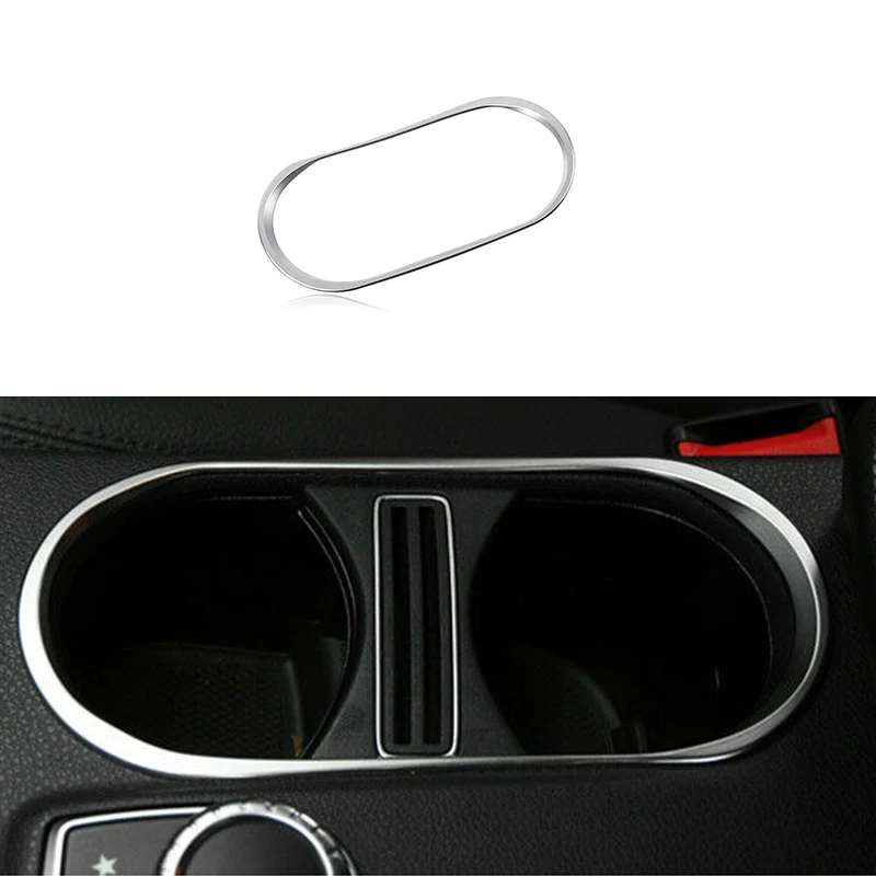 1 шт. хромированный чехол для подстаканника Benz CLA 260 GLA Class W176 W117 2014 2017 внутренние