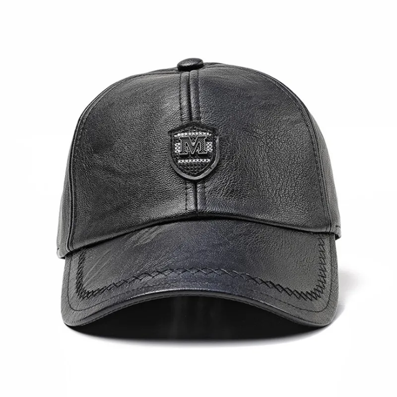 Новая осенне зимняя уличная теплая Бейсболка FUZAIBAZI для мужчин среднего возраста
