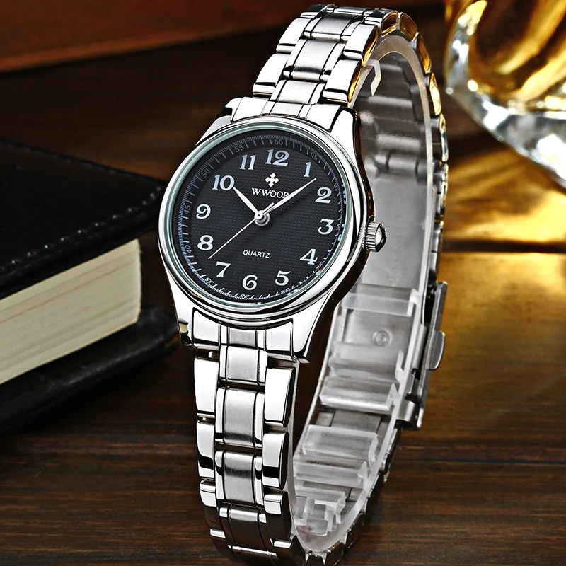 Montre Femme 2022 WWOOR Watch Women Number Dial Waterproof Small Women Watch Romantic Classic Quartz Bracelet Wrist Watch female