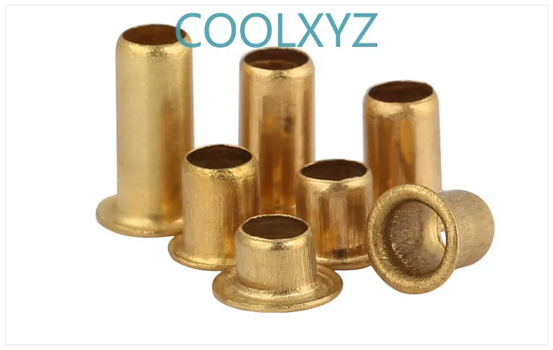 20 шт. заклепки из медной проволоки в форме глаза с отверстием меди виде