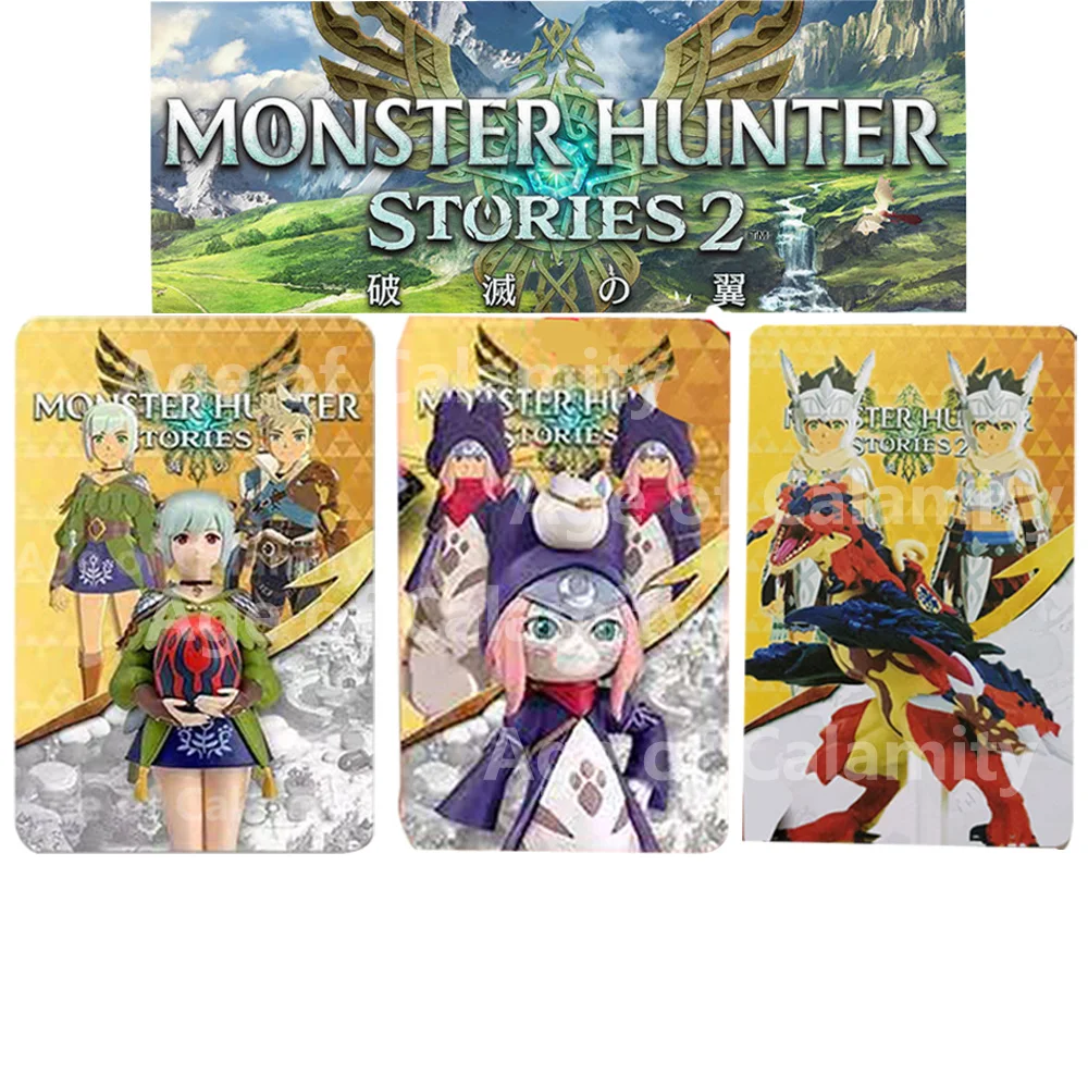 12 в 1: карты монстров Hunter Stories 2: крылья разрушения ENA Razewing Ratha Tsukino amxxbo - купить по