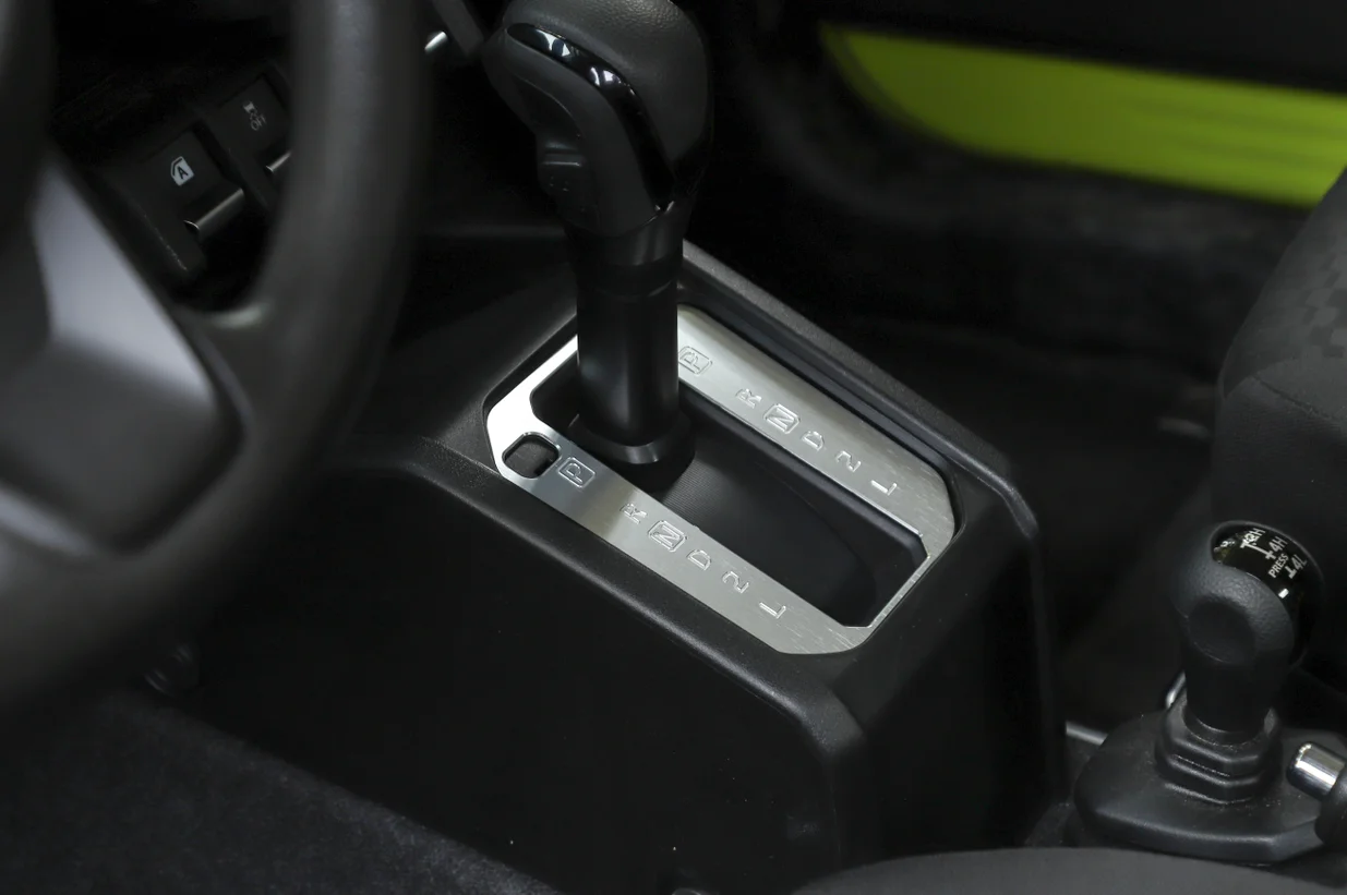 

Silver Aluminum Alloy Gear Shift Box Panel Cover Trim Fit For Suzuki Jimny 2019+