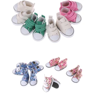 1 пара парусиновых туфель ручной работы для 16 BJD кукла модная мини обувь для куклы для России DIY кукольные аксессуары 5 см