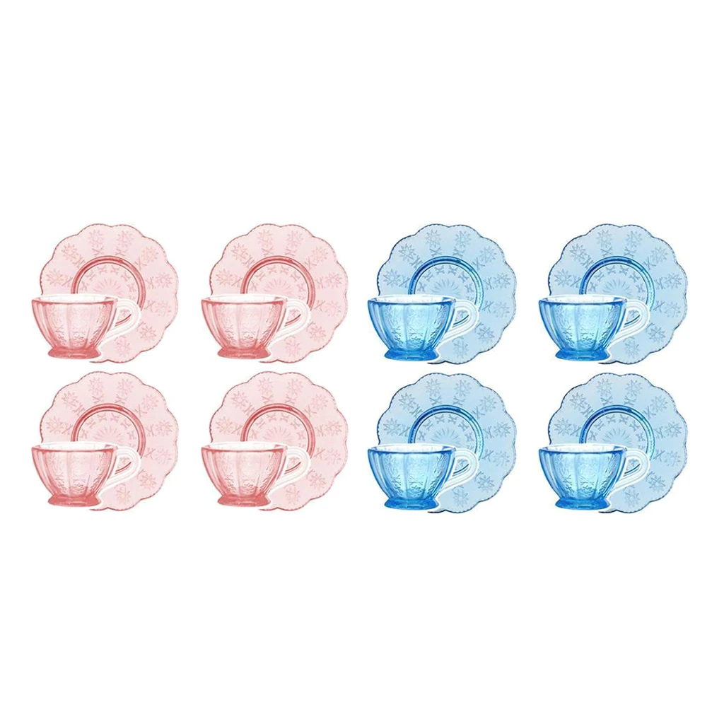 

16x 1:12 Scale Miniature Cups Saucers Model Kitchen Supplies Scenery Accs