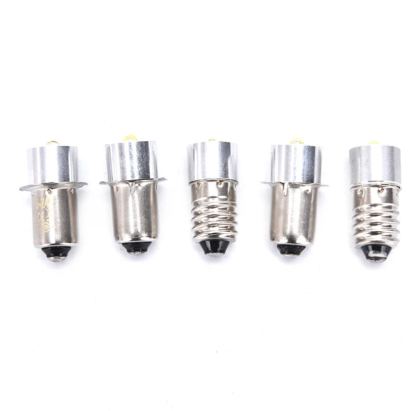 P13.5S E10 3W 3V 4 12V 6 24V Flash light Bulb High Bright светодиодный Аварийный Рабочий светильник Lamp Light