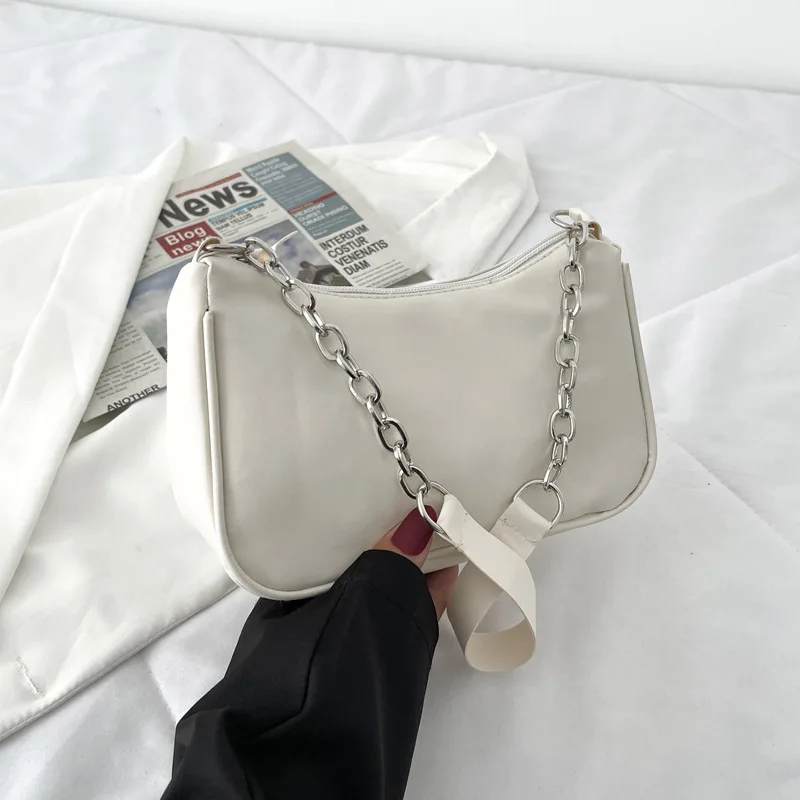 

2021 Summer Bags for Women Fashion Retro Pu Women's Shoulder Bag Ladies Handbag Trend Armpit Creative