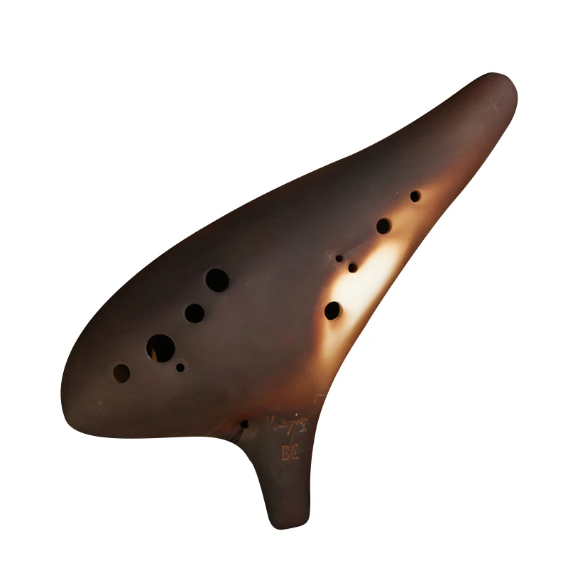 Дымчатое горение отличный звук 16 отверстий BC ocarina мультикамера канавка