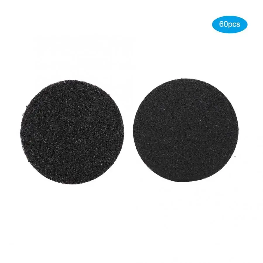 60 шт одноразовые стопы шлифовальный Бумага диски Pad для электрическая