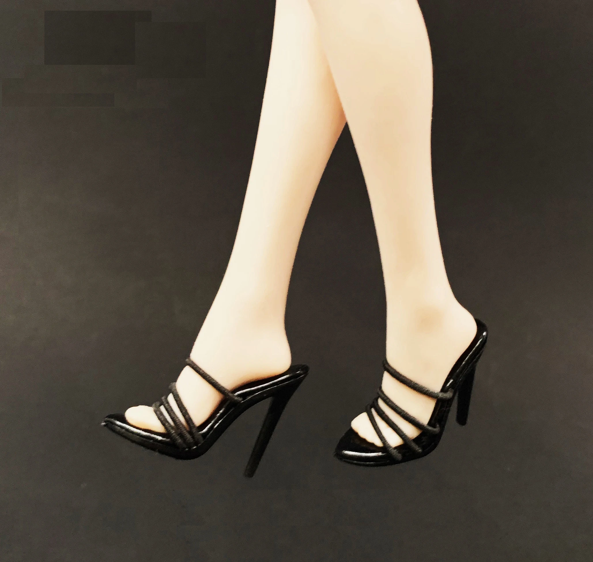 

In stock 1/6 Scale CJG-P05 TBL UD Female Fashion Sandals High Heel Shoes Model Toys