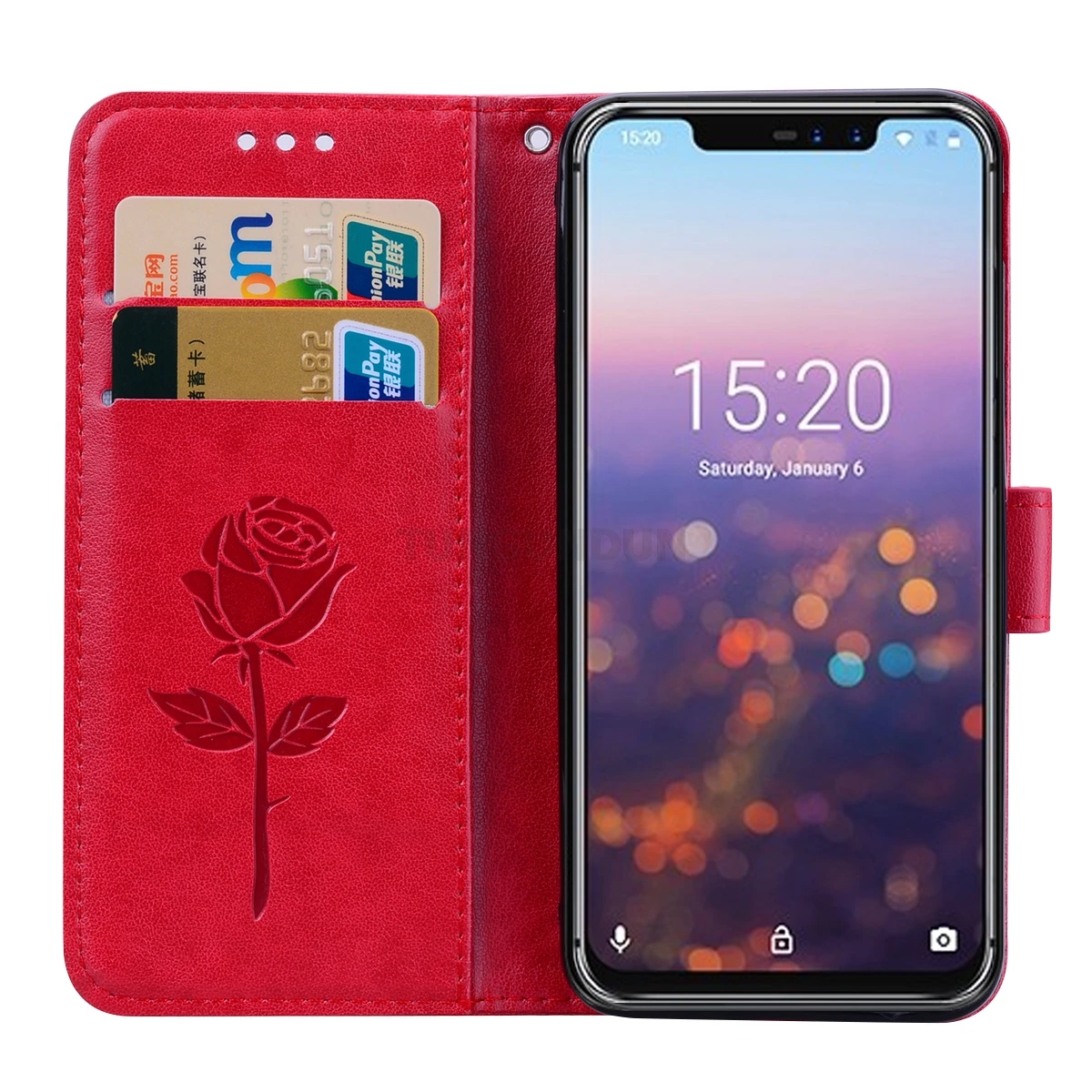 Кожаный чехол-книжка для UMIDIGI A3S A3X A5 A7s A9 S3 S5 F1 F2 Z2 One Pro Max | Мобильные телефоны и