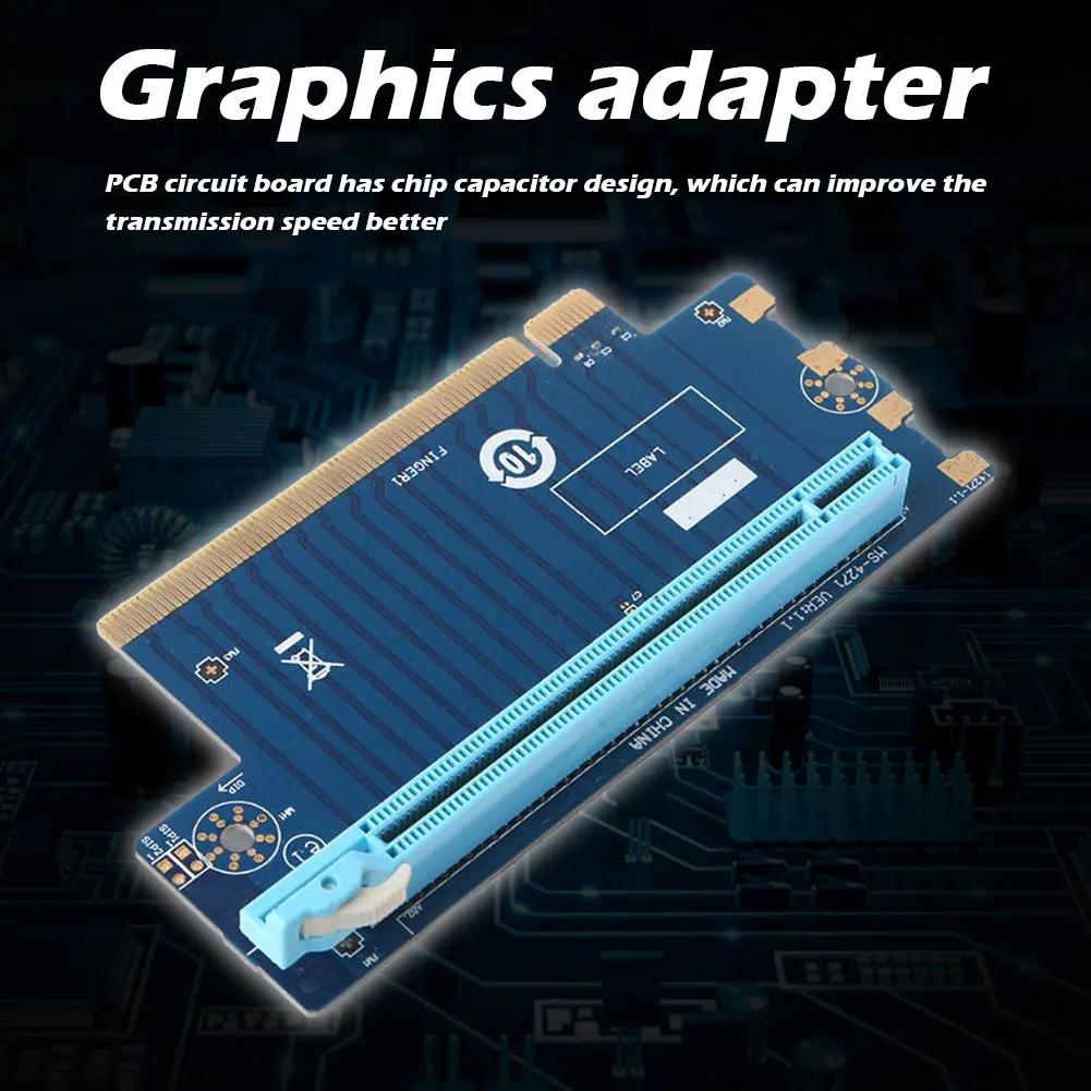 Плата расширения PCI E X16 пластиковый переходник с углом 90 градусов Express 16X