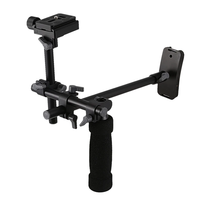 Dslr ручка поддержка плеча Риг стабилизатор Quick Release Plate 1/4 дюймов винт для камеры sony