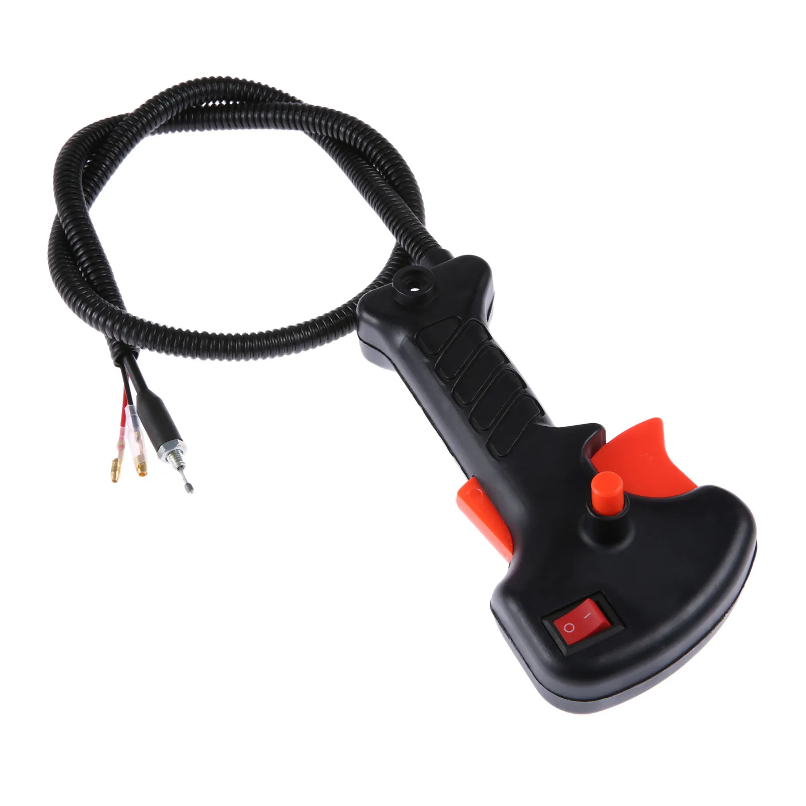 

1xBrush Cutter Grass Trimmer Right Switch Handle Without The Pipe For 43CC 52CC Brush Cutter Spare Parts Petrol/Gas Power
