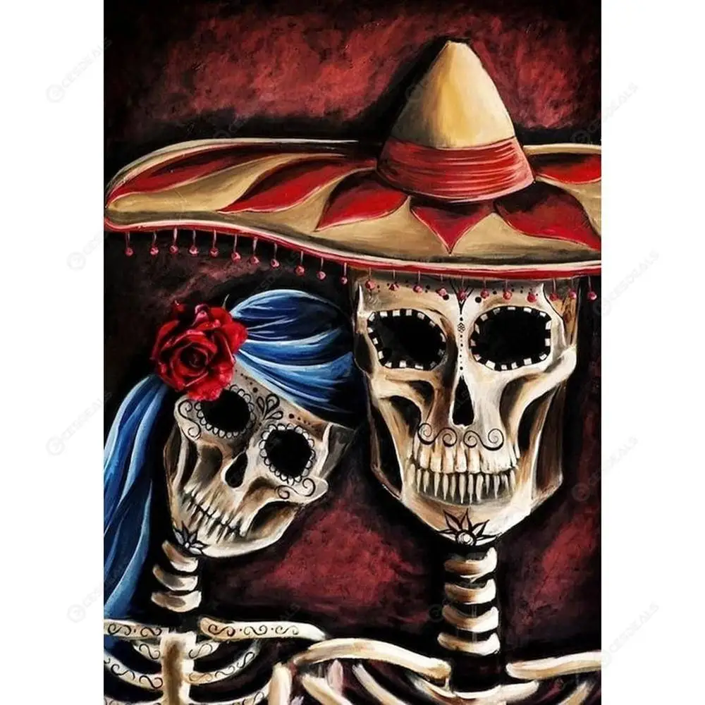 Хэллоуин. Сделай Сам Раскрашивание краски по номерам инструменты картина красивая краска Сюрприз подарок