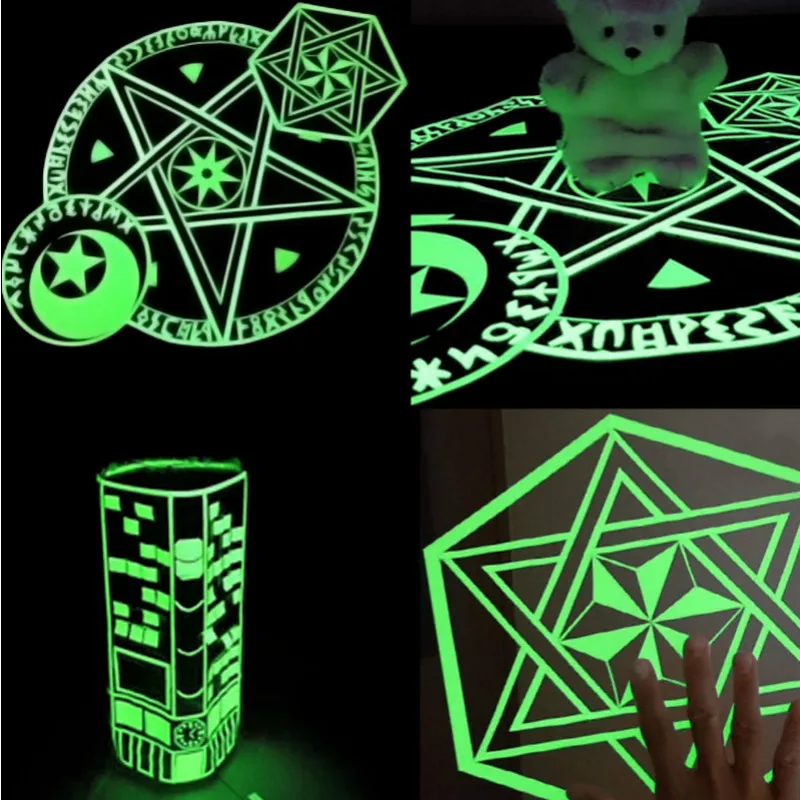 Luminous band baseboard Wall Sticker living room bedroom Eco-friendly home decoration decal Glow in the dark DIY Strip Stickers | Дом и сад