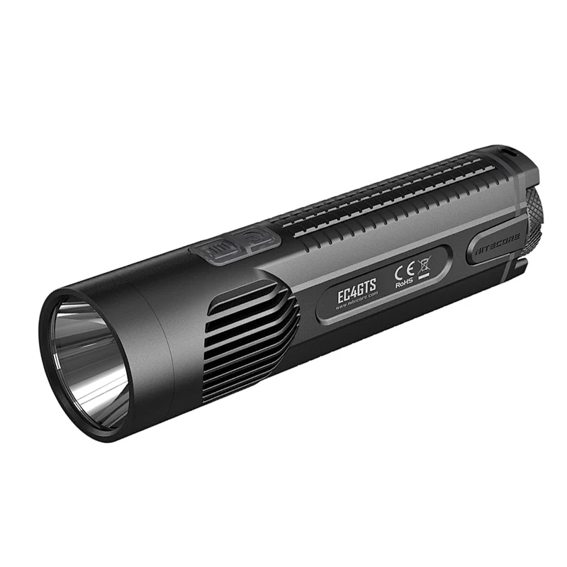 NITECORE EC4GTS ручной фонарь CREE XHP35 HD светодиодный Макс 1800 люмен луч бросок 396 м тактический фонарь головной поисковый фонарь