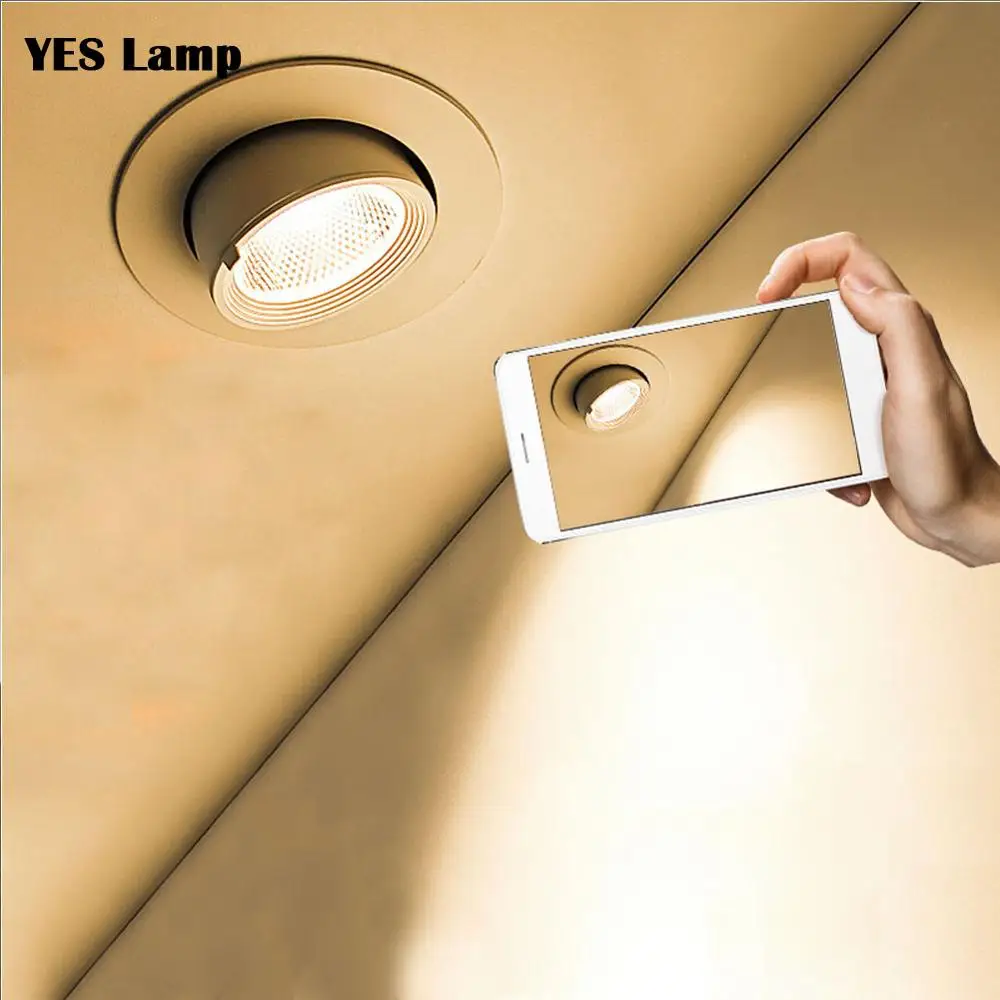 

Диммируемый светодиодный светильник 3 Вт, 5 Вт, 7 Вт, 12 Вт, 15 Вт, 20 Вт, 30 Вт, 40 Вт, регулируемый 360 COB потолочный светильник в виде слона для багажни...