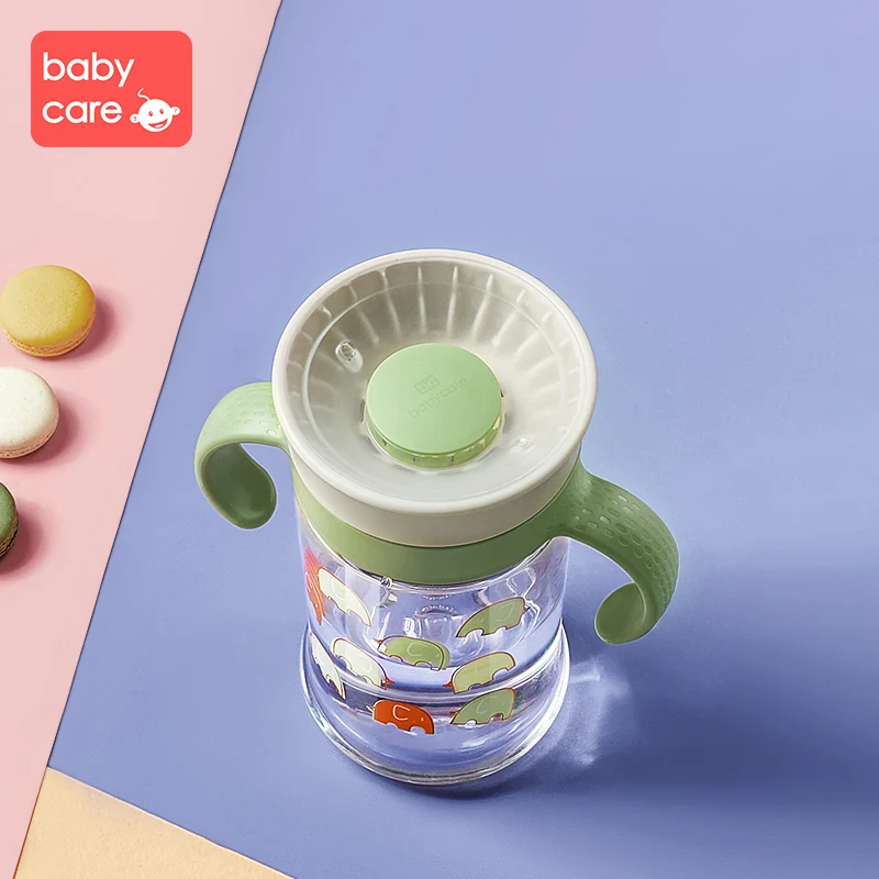 Babycare 260 мл чашка большая 360 градусная емкость для напитков детская ручка чашки