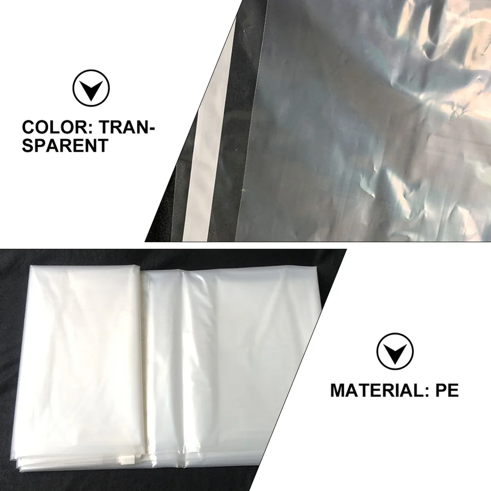 

1 Pc PE Self-adhesive Double Thickness Mattress Protective Cover (Transparent)