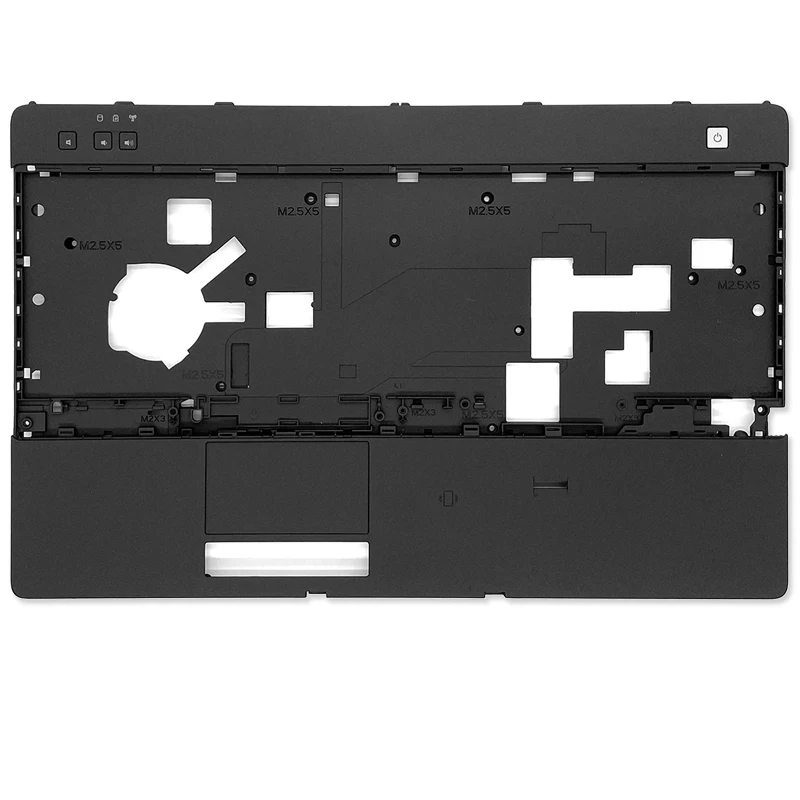 Murah Baru Untuk Dell Latitude E6520 Penutup Belakang LCD/Engsel/Palmrest/Casing Dasar Bawah/Penutup Pintu Bawah/Penutup Engsel Hitam Tanpa Sentuhan