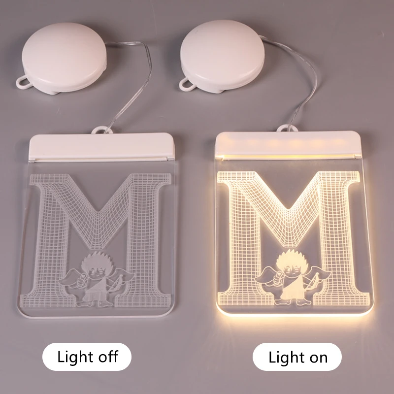 Светодиодный акриловый светильник для свадебной вечеринки украшения молодого