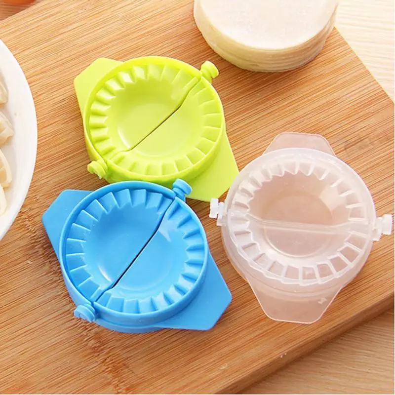 Сделать пельменей Клип Новые кухонные инструменты DIY Jiaozi чайник устройство легко руки Тесто Пресс Jiaozi форма для пирогов легкий инструмент Аксессуары