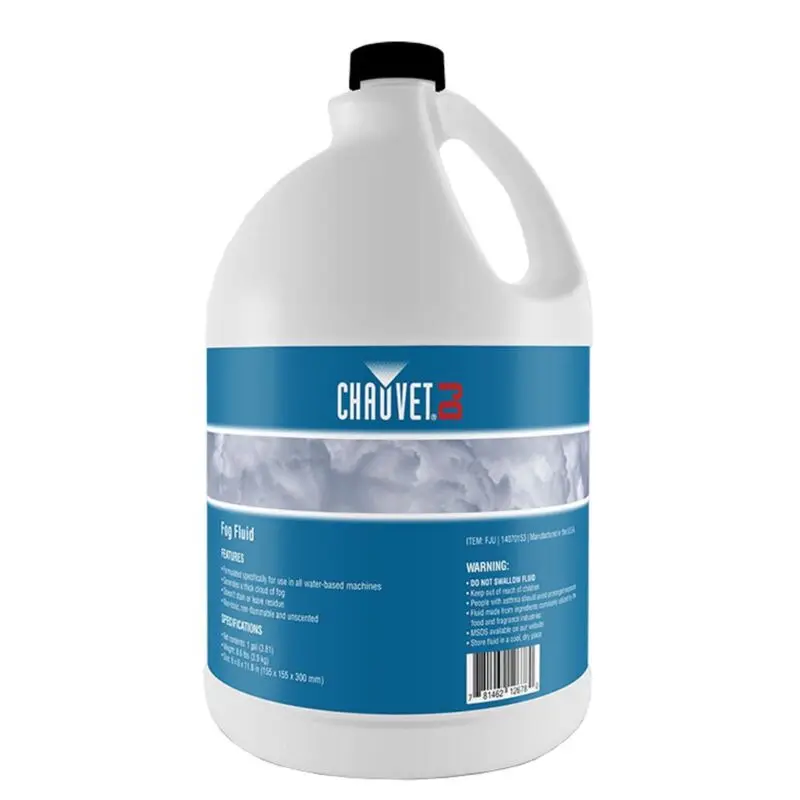 

Chauvet DJ, 1 галлон, бутылка дыма, жидкость для дымовых машин | FJU