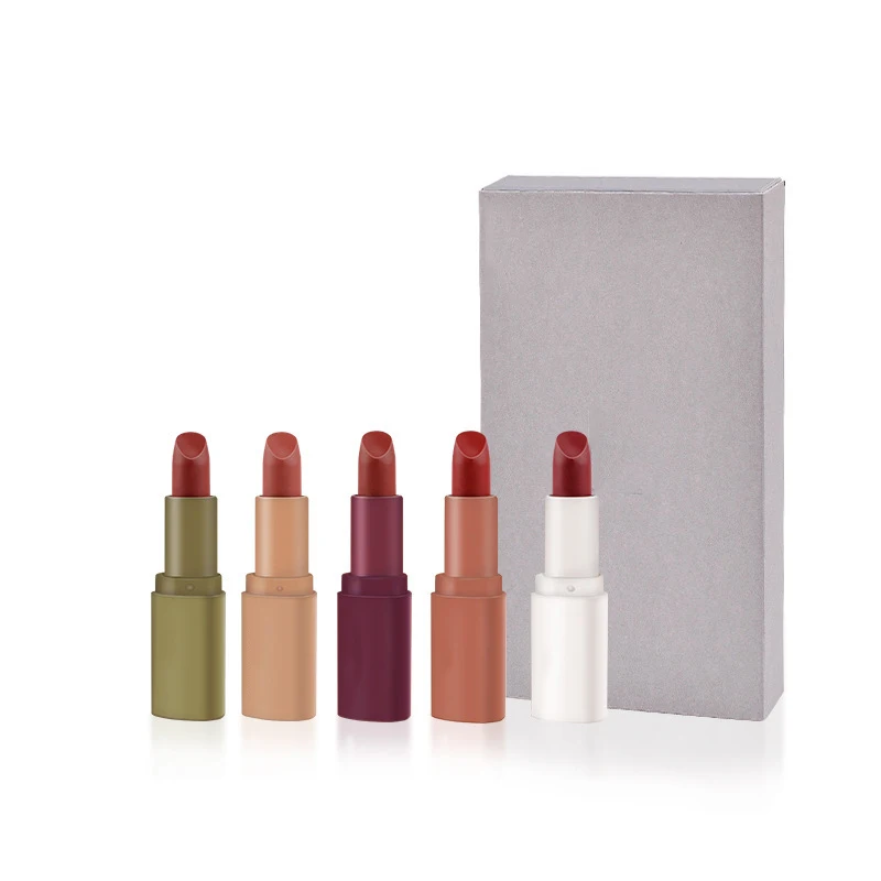 

5Pcs/Set Velvet Matte Lipsticks Long Lasting Waterproof Lip Makeup Beauty Tools @ME88