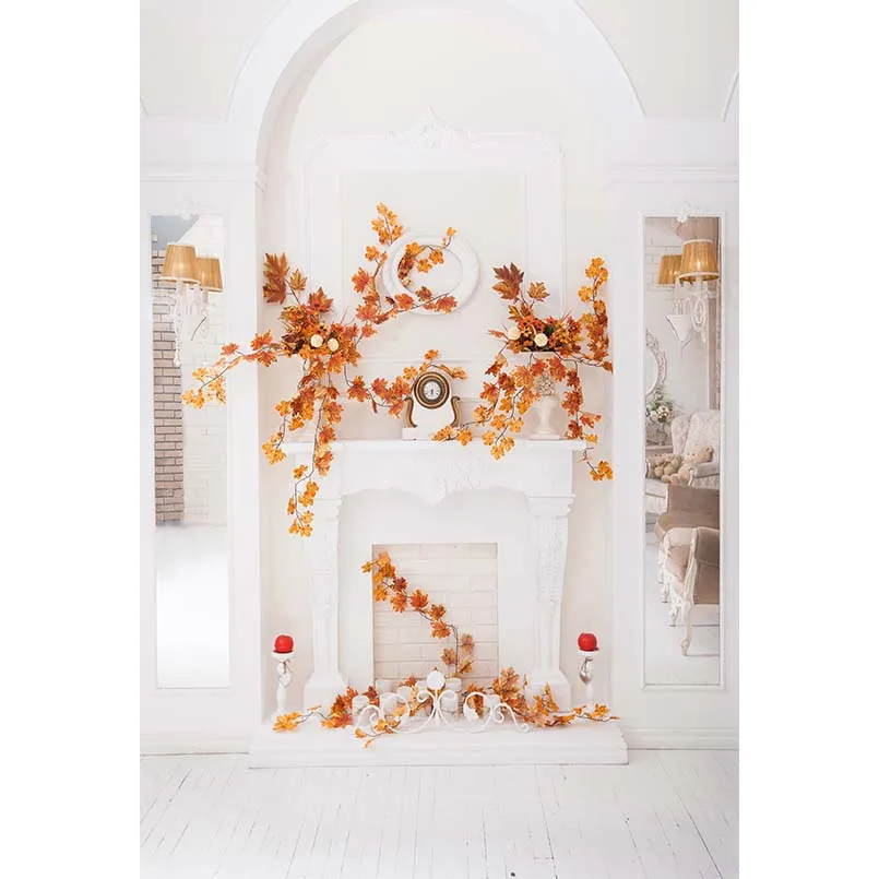 

Fotografia golden leaves photo backgrounds vinyl wedding indoor photography backdrops for child photo studio accessories S-3079