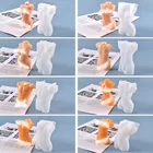 Сделай Сам, Прозрачная форма Гутта перча, Имитация человеческого тела, формы для свечей для изготовления свечей, силиконовые формы для яиц