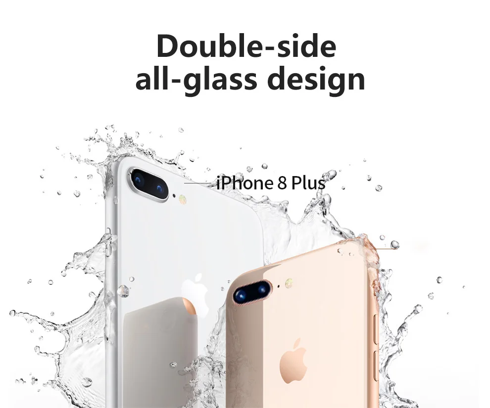 

Used Original Apple iPhone 8/8 Plus Unlocked Smartphones Hexa Core iOS 64/256GB Cell Phones NFC 5.5'' 12MP 4G LTE Mobile Phones
