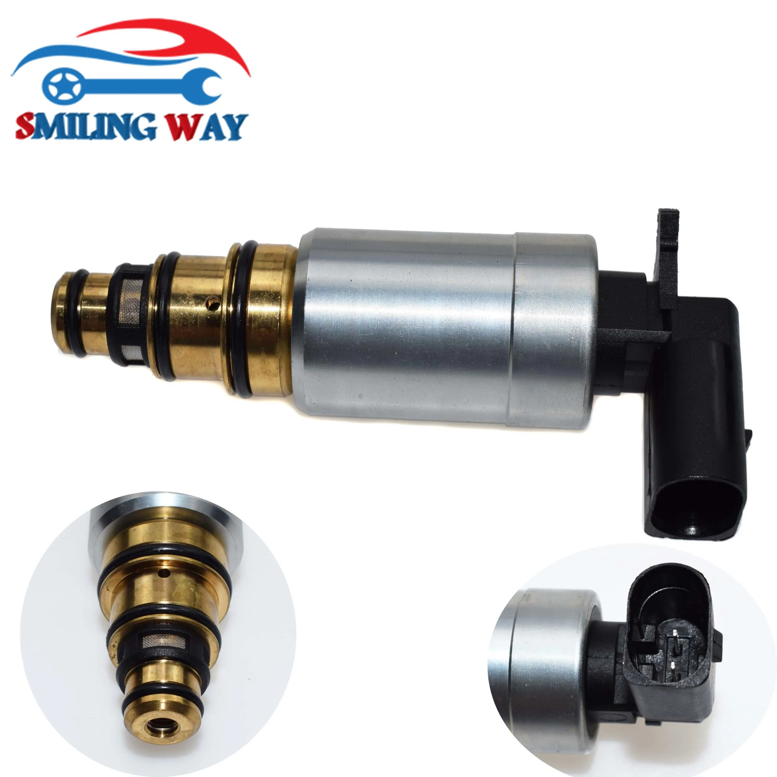 Управляющий электромагнитный клапан компрессора переменного тока DCS17E DCW17E для Audi