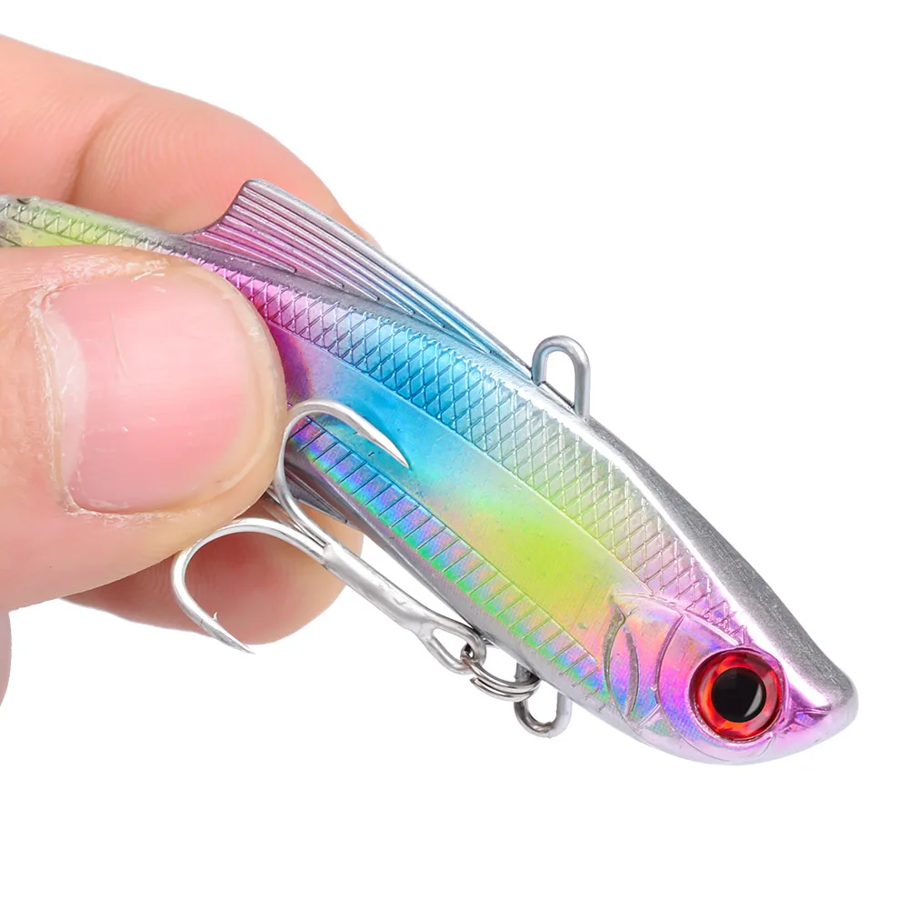 

1 Pcs New Luya Pencil Fishing Gear 73mm 20.5g Luya False Bait 6#BKB Hook Freshwater Sea Fishing Luya Artificial Bait