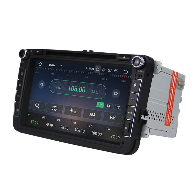 2 din Android 10 0 Octa Core 4 Гб 64 автомобильный DVD для VW Passat CC Polo GOLF 5 6 Touran EOS T5 Sharan Jetta Tiguan GPS