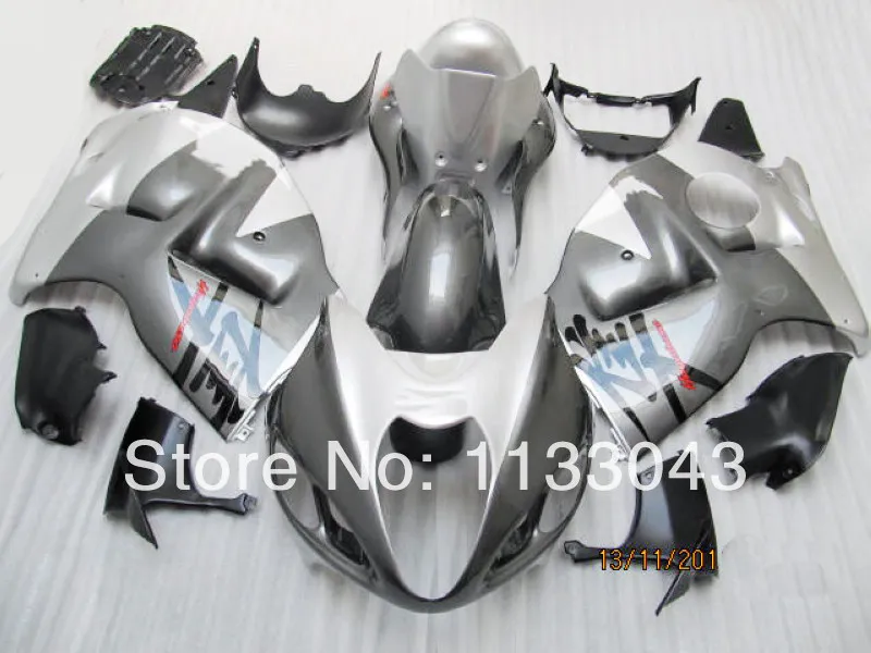 

7gifts Grey For SUZUKI Hayabsa GSXR1300 GSX-R1300 GSXR 1300 96 97 98 99 00 01 02 03 04 05 06 07 Fairing