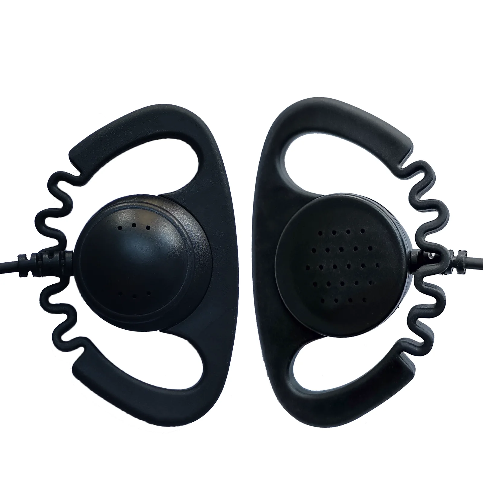 

D-Shape Earpiece w/in-Line Mic/PTT for Motorola/ Kenwood Radio