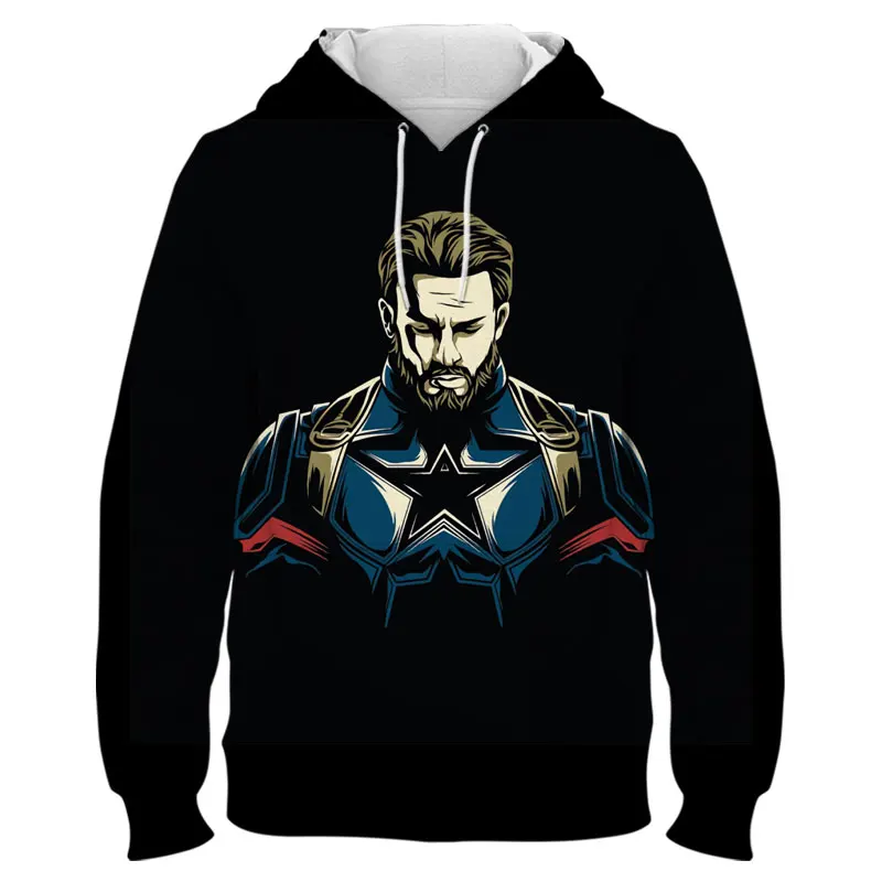 Толстовка с капюшоном для мужчин и женщин свитшот 3D-принтом Супергероев Комиксов