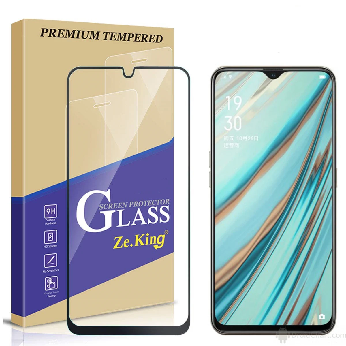 Защитная пленка из закаленного стекла для Oukitel OPPO A9 X|Защитные стёкла и плёнки