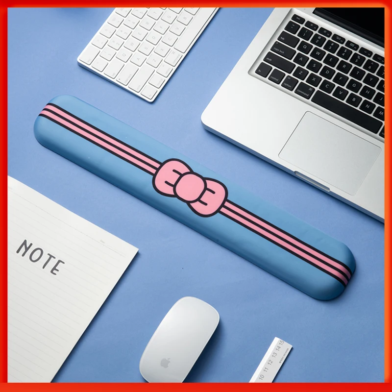 

Bowknot Memory Cotton Keyboard Hand Wristbands Mouse Pad Cute Cartoon Creative Office Wrist Pad Han Meng Girls