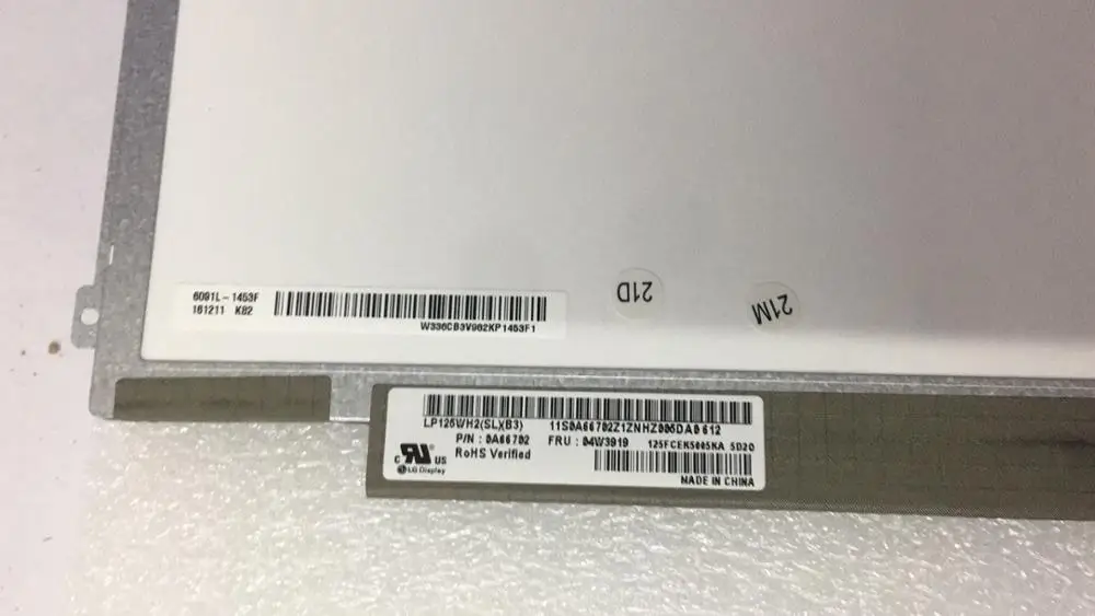 Новый Сменный экран для LENOVO S230U K27 K29 X220 X230 HD 1366x768 IPS матовый ЖК-дисплей со