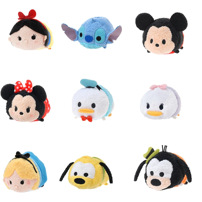 Takara Tomy ЦУМ плюшевый Tsum игрушка м/ф Винни Пуха и медведь Микки Минни Маус Дональд