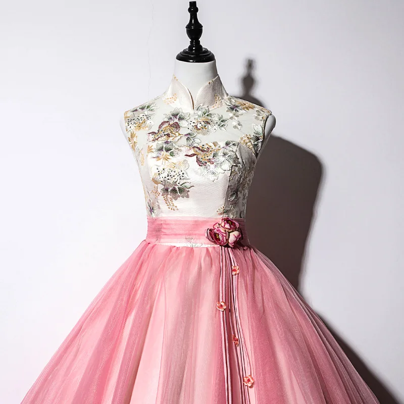 Gryffon Quinceanera Dress Party Prom Sleeveless High Neck Ball Gown Vintage Formal Quinceanera Dresses Host Gowns