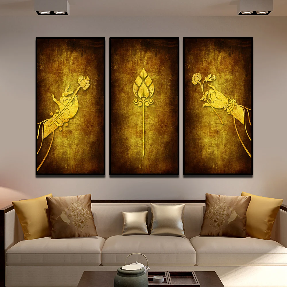 Современное художественное настенное оформление новые китайские планшетовые